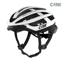 CRNK 크랭크 헬머 자전거헬멧 로드 어반 MTB 전기자전거 전동킥보드, 화이트