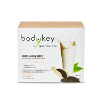 암웨이 바디키 식사대용 쉐이크 밀크티 단백질 체중조절, 714g, 1개