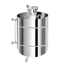 발효통 대형 가정용 스텐 담금주 항온 과일 효소통 양조증기, 상세 페이지 참고, 4. 130캐티 원추형 두꺼운 수직 와인 부어