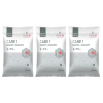 네츄럴랩 케어1 유기농 기능성 건식사료 고양이 장 앤 면역, 소화기능 개선, 30g, 3개