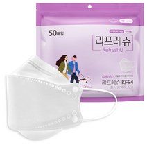 리프레슈 황사방역 마스크 대형 KF94, 50매입, 1개