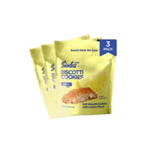 Sinless Snacks 저탄고지 키토간식 키토식단 저당 쿠키 64g 3팩 레몬맛, 3개