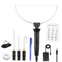 열선 우드락 커터기 핫와이어 폼 커터 4 in 1 세트 펜 키트 가열 도구, 한개옵션0