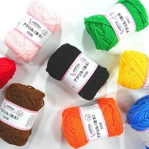 하마나카 아미모노클럽 뜨개실 수세미 아크릴 인형 보니 인형나라 인형의꿈, 10 살구, 상세페이지 참조9