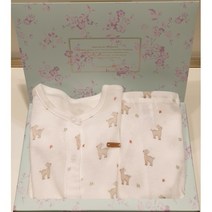 [M밍크뮤D] 23SS (WH)밤비내의 간절기 실내복 3317005413 출산준비물 신생아선물 배내수트 배내저고리