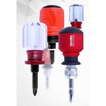 DIY 좁은공간작업 비트형 나사분실방지 주먹드라이버 일자 카센터 가구조립 공장 안경, 센툴주먹드라이버길이조절