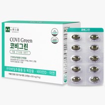벤스랩 코비그린 650mg x120캡슐 (구아바잎추출물) 콧물 코가려움 재채기, 4개월분, 캡슐형