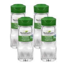 미국 맥코믹 고메 주석산 타타르 산 머랭안정제 2.62oz(74g) X 4개 McCormick Natural Cream of Tartar