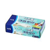 크린랲 크린 니트릴 요리 장갑 M, 100개, 1개