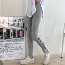 코지 여자 판타지 레터링 데일리 캐주얼 편한 레깅스