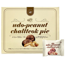 우도땅콩 초코 찰떡파이 12p, 258g, 8개