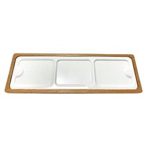 나무 파레트 나무로되는 색깔 깔판 접시 부속품 섞는 쟁반 기름 위한 재사용 할 수있는 회화 판, 한개옵션0, 한개옵션0