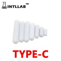 자석교반기 혼합 사이즈 교반 바 PTFE 마그네틱 교반기 믹서 7 개팩, 2.TYPE C 7PCS