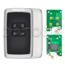 Datong World Car 원격 키 Koleo 2015 Megane 4 Talisman Espace 5 Kadjar 4A PCF7953M 433FSK Keyless Go Pro, For Renault+White