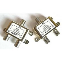 Digital 2Way Coaxial C에이블 Splitter 52400MHz RG6 Compatible Work with Satellite TV CATV Antenna S