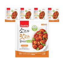 [굽네 소맛닭] 소스가 맛있는 닭가슴살 한입 볼 토마토칠리 120g, 09.소맛닭볼 토마토 5팩_LS23