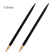 Fenrry SKC 샌들 우드 원형 뜨개질 바늘 크로 셰 짜기 핀 바느질 도구 스웨터 제직 DIY 니트 액세서리, 4.5MM