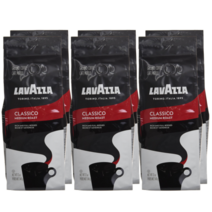 MAPEinc 그라운드 커피 클래식코 12oz x 6팩 LavAzza Coffees 라바짜