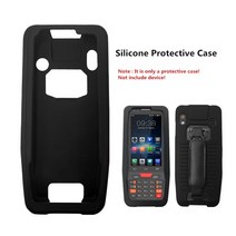 바코드리더기 바코드생성 바코드스캐너 휴대용 PDA 견고한 IP67 레벨 와이파이 RFID 블루투스 안드로이드 스캐너 구글 플레이 지원, [07] 보호 케이스, [02] EU