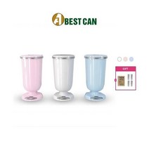 [스텐다드모델/기본밀폐형] [항균리필롤 총50개월분] 세계최초 발명특허 프리미엄 밀폐 인테리어 휴지통 베스트캔, 상세설명 참조, [스텐다드모델/기본밀폐형]A200AR4 B 블루