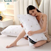 니라이프 카니발 베개커버 2p + 베개솜 2p, 화이트