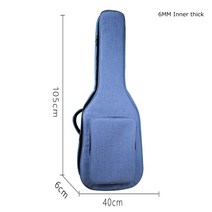 알티에리 가방 일렉트릭 기타 900D 방수 옥스포드 패브릭 배낭 6/12MM 두꺼운 스폰지 더블 스트랩 케이스, 1.6MM Inner Thickness