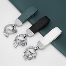 유투카 더뉴 올뉴 모닝 스마트 팩 더뉴 레이 자동차 스마트 키케이스 키커버 키링 차 키홀더 골드라인 실버라인 스트랩, 스트렙 (추가구매), 실버_그레이블루