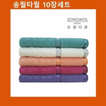 MDO3847 국산 송월타월 베이직 에스닉(40) 10장 타올/수건/판촉/답례품, 1개
