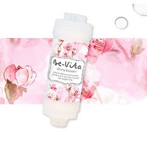 Be Vita 비타민 아로마 샤워필터 비비타 x 2개 /설치용 스패너포함, 벚꽃
