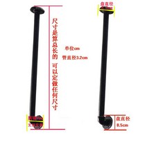 유럽스타일 실내 평철난간 계단 안전손잡이 미끄럼방지 핸드레일 난간 손잡이, 13.1미터 미만(뿌리당)