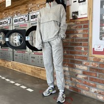 VANANA2 여성 아노락 세트 스포티 조거팬츠 트레이닝세트