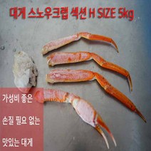 스노우크랩 가정용 대게 5kg Hsize (3L-6L)