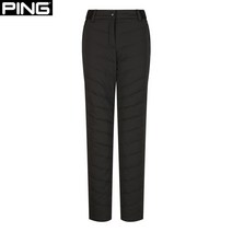 핑 겨울 블랙 여성 밍크 본딩 구스 다운 팬츠 121B4PT371_BK