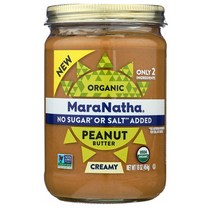 Maranatha 저당 저염 땅콩 버터 잼 크리미 454g