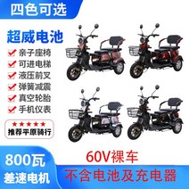 세발전기자전거 어르신 노인 장바구니자전거 배달용, (삼륜/전동/오토바이/800W), 48V