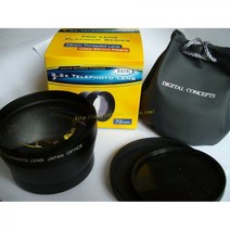 72mm 캐논 니콘 DSLR/SLR 디지털 카메라 용 2.2x72mm 망원 렌즈 배율, 소니/미놀타