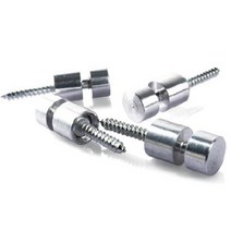 아크릴간판 현판 사인보드 다보 볼트 연결 고정 우드