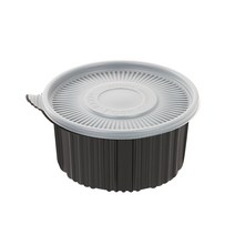 쿡앤락 성형원형탕220파이(대) 검정 DS-366 50개, 1개