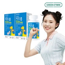 [그린스토어] 그린키즈 키즈롱 칼슘 바닐라맛(100일분x2개), 단품, 단품