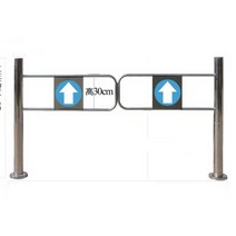 단방향 개찰구 바리게이트 일방통행 보안문 마트 병원, 전체폭1.2m세트