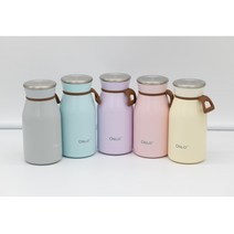 오슬로밀크텀블러 350ml 초경량 보온보냉병 학생용 선물용 야외용 텀블러 파스텔 밀크텀블러, 아이보리