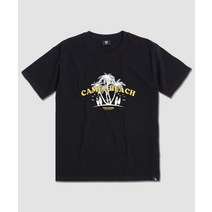 카멜워크 카멜 비치 반팔 티셔츠 블랙