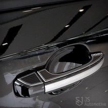 [JS AUTOMOTIVE] 기아 모하비더마스터 도어손잡이 도어외캐치 기스방지 패드 튜닝 몰딩 인테리어 악세사리 엠블럼용품, AL도어손잡이 실버