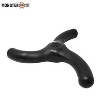 강아지원반 몬스터 k9 강아지 장난감 - 내구성이 뛰어난 부메랑 - 평생 교체 보증 - 중형 앰프용 큰 개 - 공격적인 씹는 개