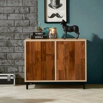 피튼 멀바우 높은 거실장 800 A형, 화이트