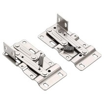 Furniware 팁 아웃 트레이 경첩 1쌍 싱크대 전면 서랍용 표준 싱크 경첩 스틸, 1 Pair(2 pack)