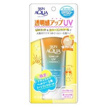 일본 발송 촉촉한 선크림 스킨 아쿠아 톤 업 UV 에센스 라떼 베이지 spf50 80g