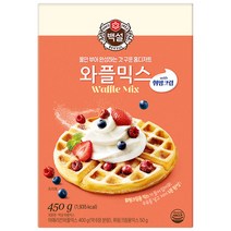 백설 와플믹스, 1개, 450g