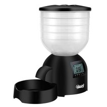 자동급식기 반려견 배식기 밥주는기계 자동 스마트, 11L + 3.8L 식수대