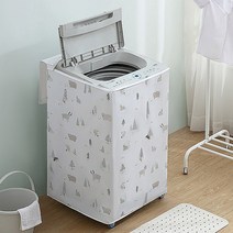 세탁기 커버 먼지방지 방수 통돌이 드럼세탁기 덮개 가리개 카바 전자제품 보호커버, No03.세탁기커버드럼형베어
